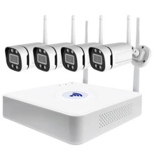 Комплект видеонаблюдения IP WIFI камера Sunqar TS-8824T